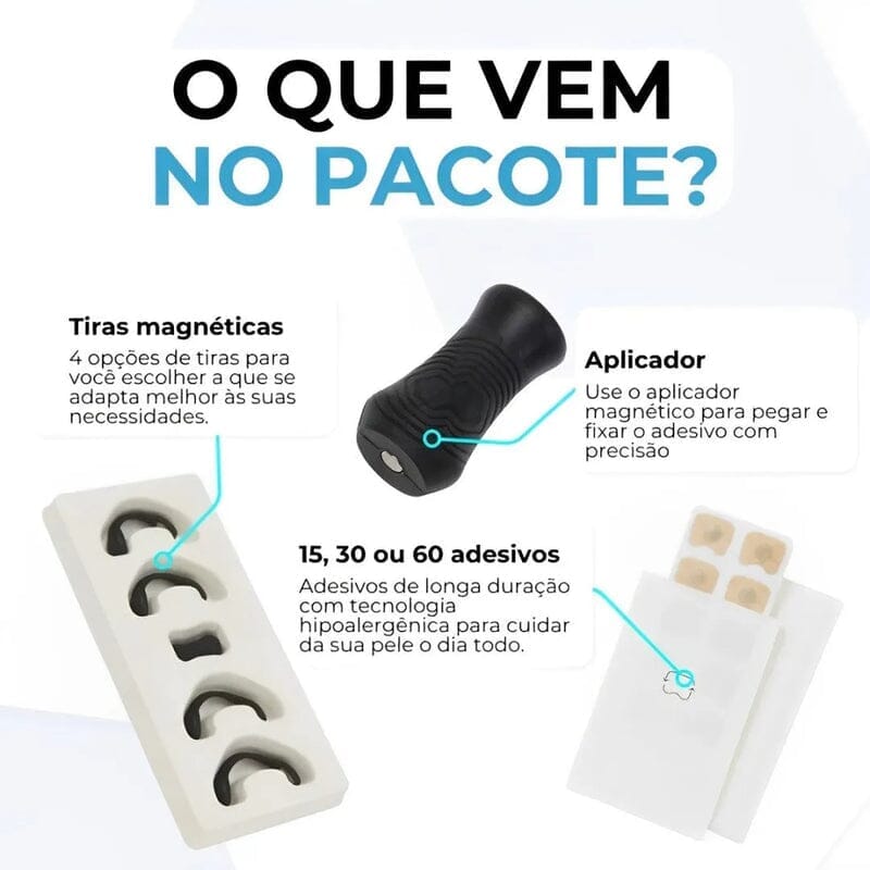 Kit Air Mag : Dilatador Nasal Magnético