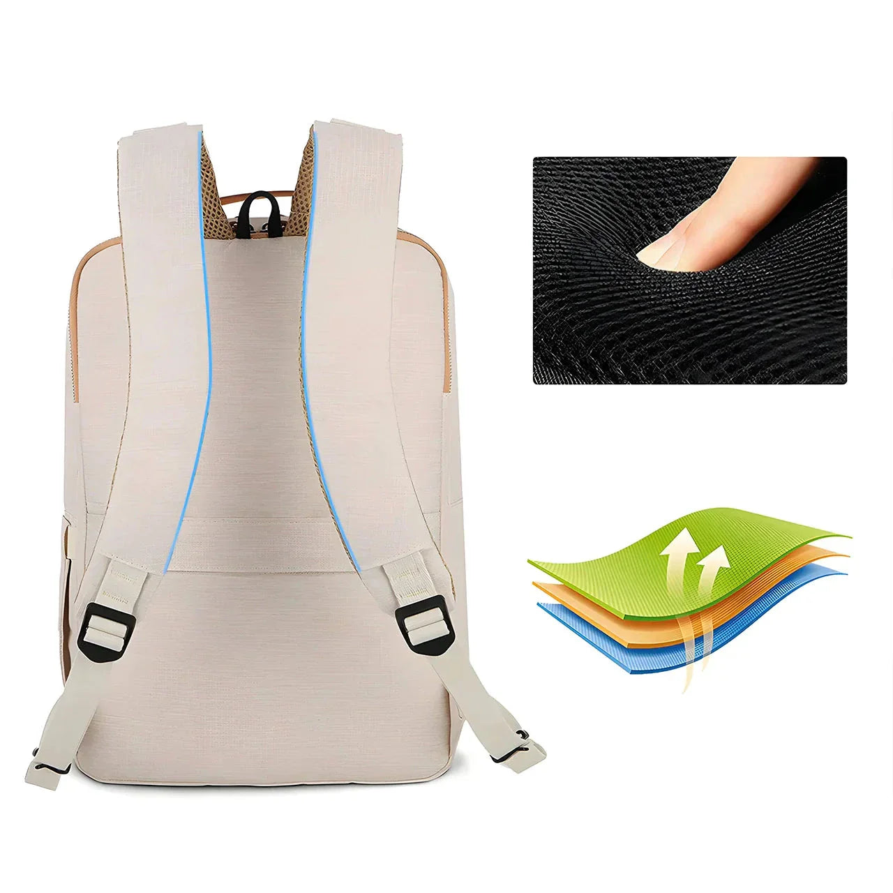Mochila SmarTravel PRO Cabo USB para Trabalho Faculdade Viagem
