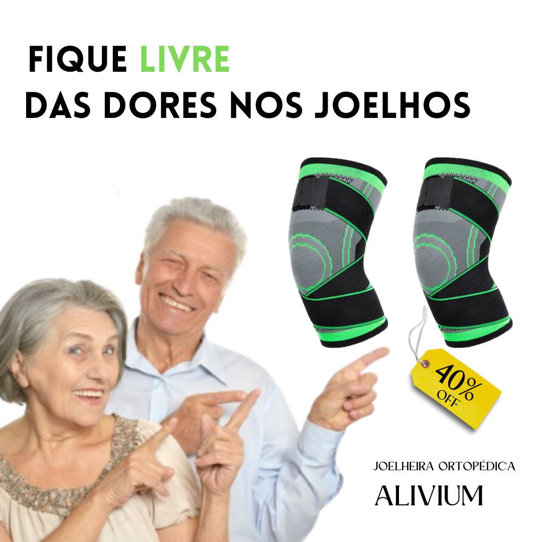 Joelheira Ortopédica Alivium